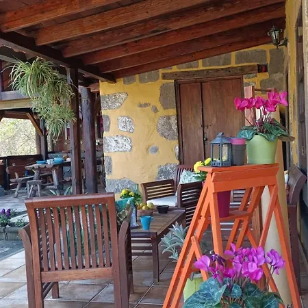 Дом отдыха Vivelorural El Caminante- Valleseco, Private Pool